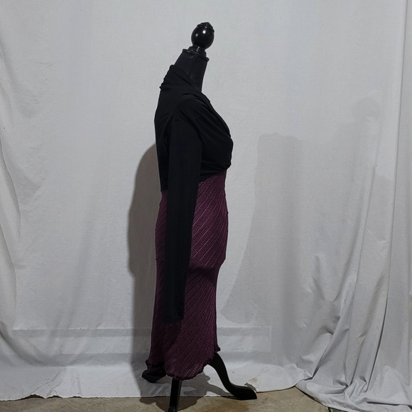 Georges Levesque Pour Scandale dress boho 1980s designer whimsigoth XS vintage - Picture 4 of 15